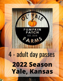 4 tickets to Ole Yale Farms 202//261